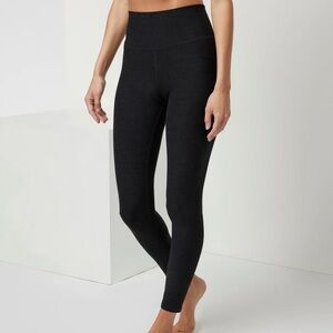 Vuori Clean Elevation Women's Black Heather High-Waisted Leggings